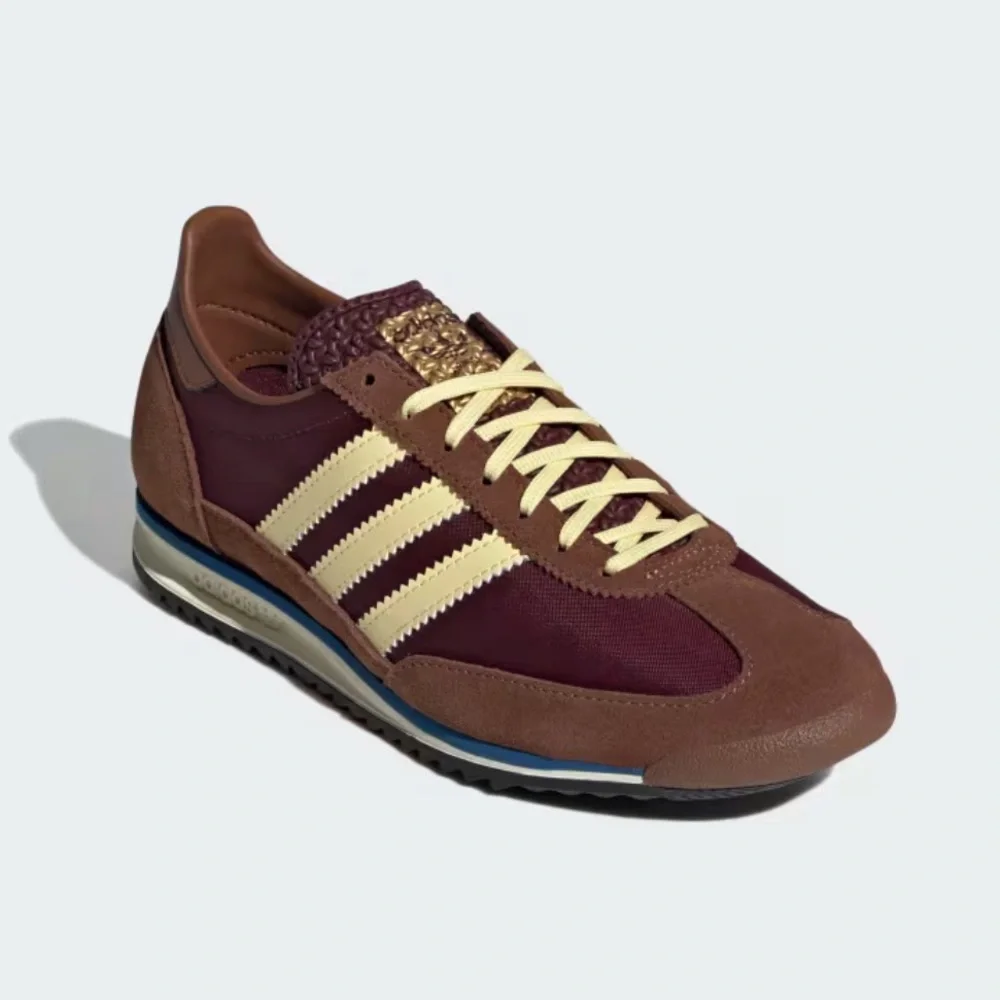 Adidas SL-72 Sneakers Maroon Almost Yellow Preloved Brown - size 8 - Picture 1 of 8
